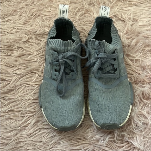 adidas Shoes - Adidas NMD R1 PK W Triple Grey boost knit
